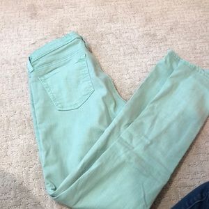 The Stevie ankle in sea foam green